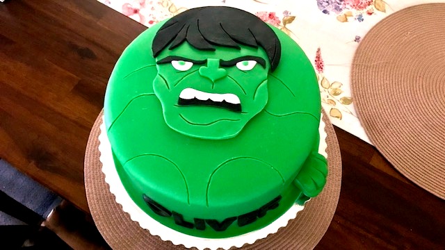 Torta Hulk